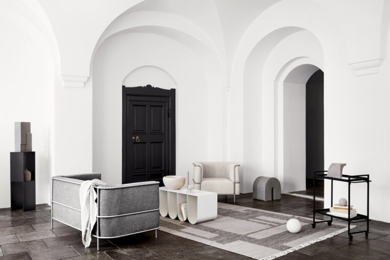 Kristina dam studio MODERNIST Fotel Tapicerowany / Beżowy