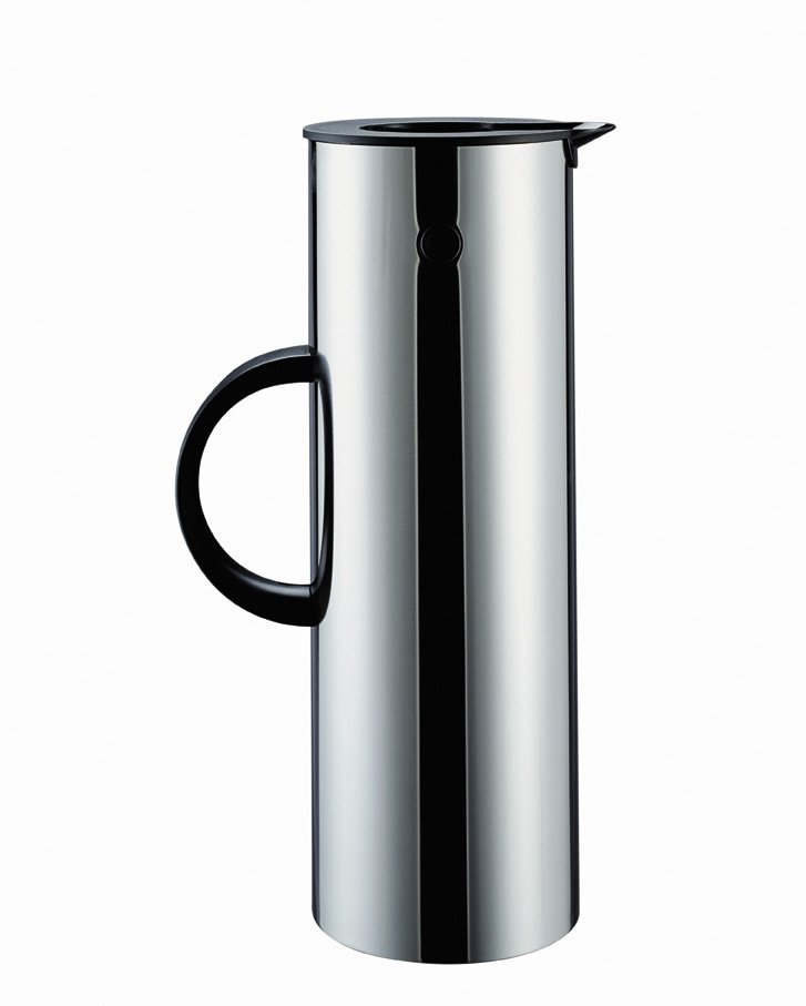 Stelton EM77 Termos Stołowy - Dzbanek Termiczny 1 l / Stalowy Srebrny