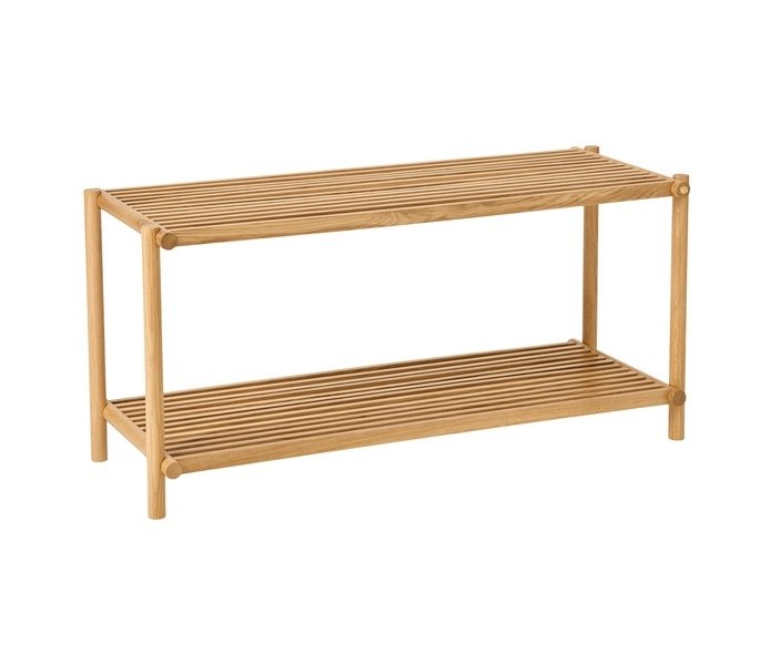 Andersen Furniture COLUMN Drewniany Regał - Półka na Buty / Dąb Naturalny