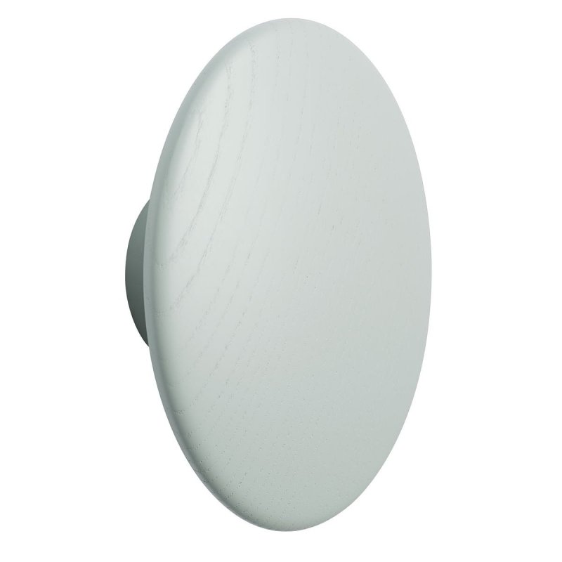 Muuto DOTS Wieszak Drewniany L 17 cm Zielony Sage Green