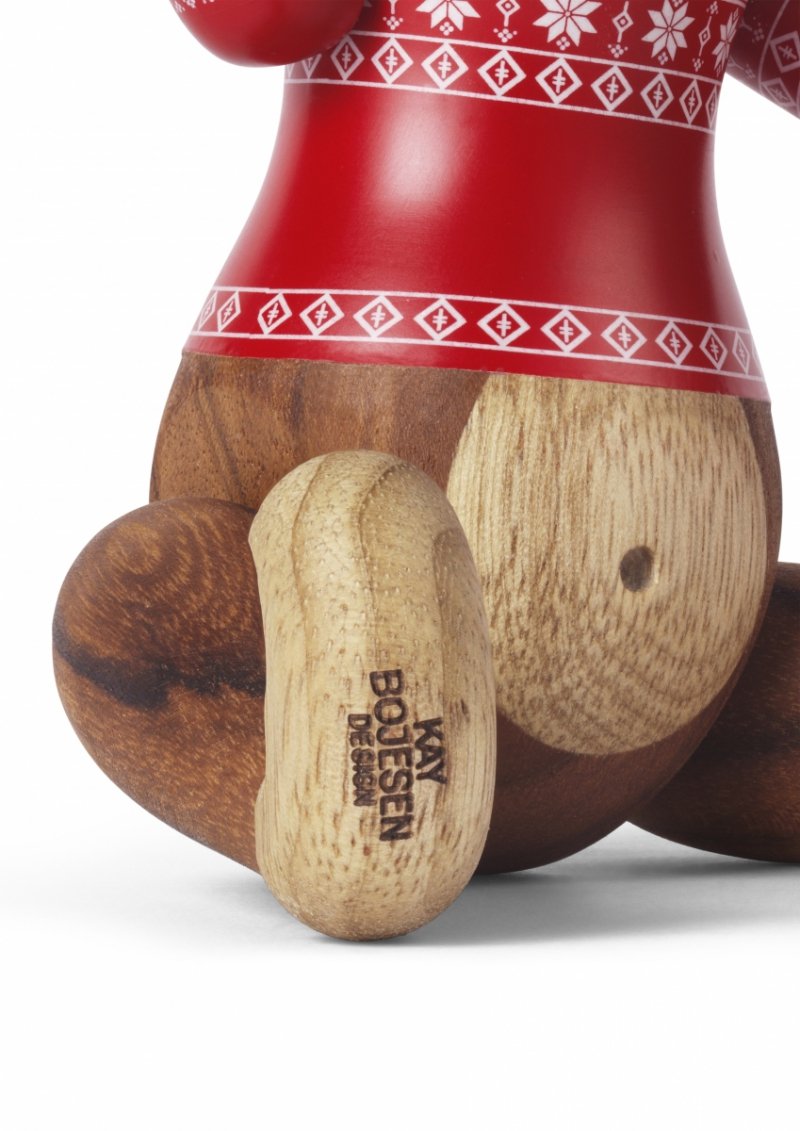 Kay Bojesen MONKEY Małpka Drewniana Mini / Edycja Świąteczna 2024
