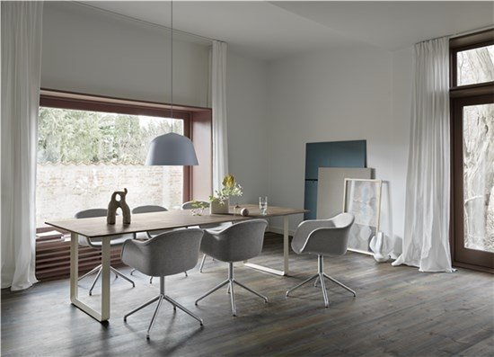 Muuto RIDGE Wazon do Kwiatów 48 cm Beżowy