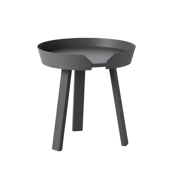 Muuto AROUND Stolik Kawowy 45 cm Antracytowy