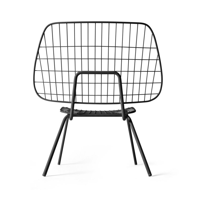 Menu WM String Lounge Chair - Krzesło Czarne