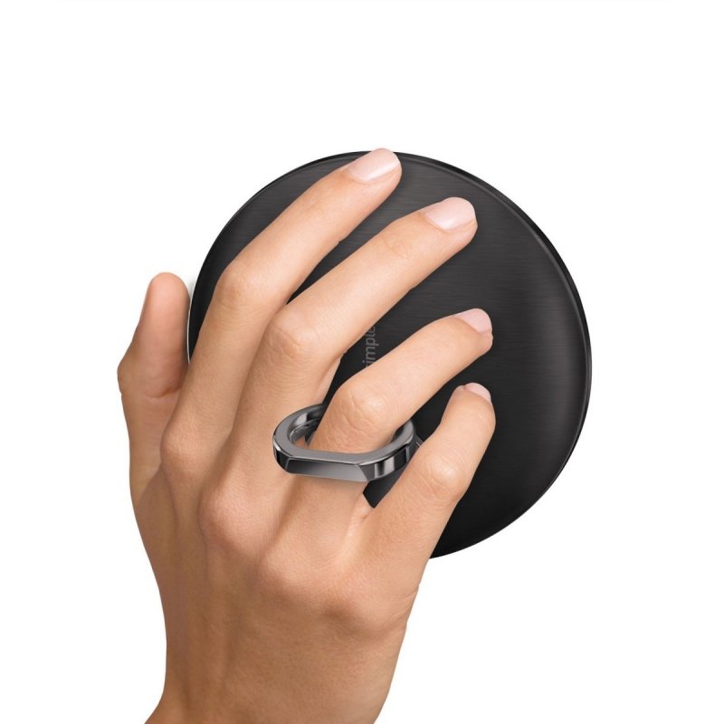 simplehuman SENSOR Podręczne Lusterko Sensorowe 10 cm Czarne