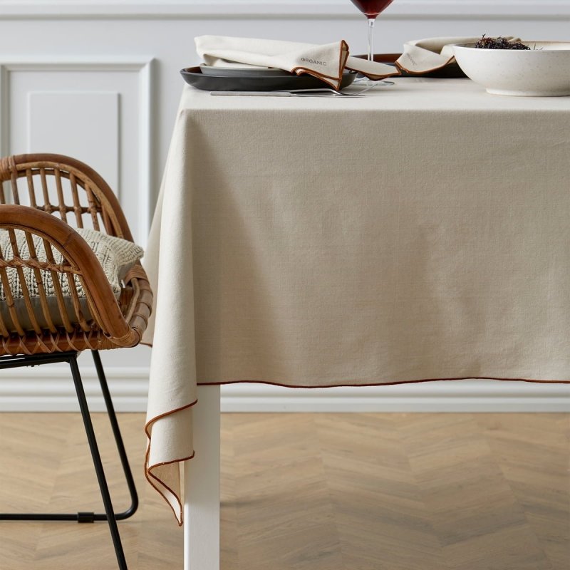 Sodahl ORGANIC Obrus 140x250 cm / Kremowy