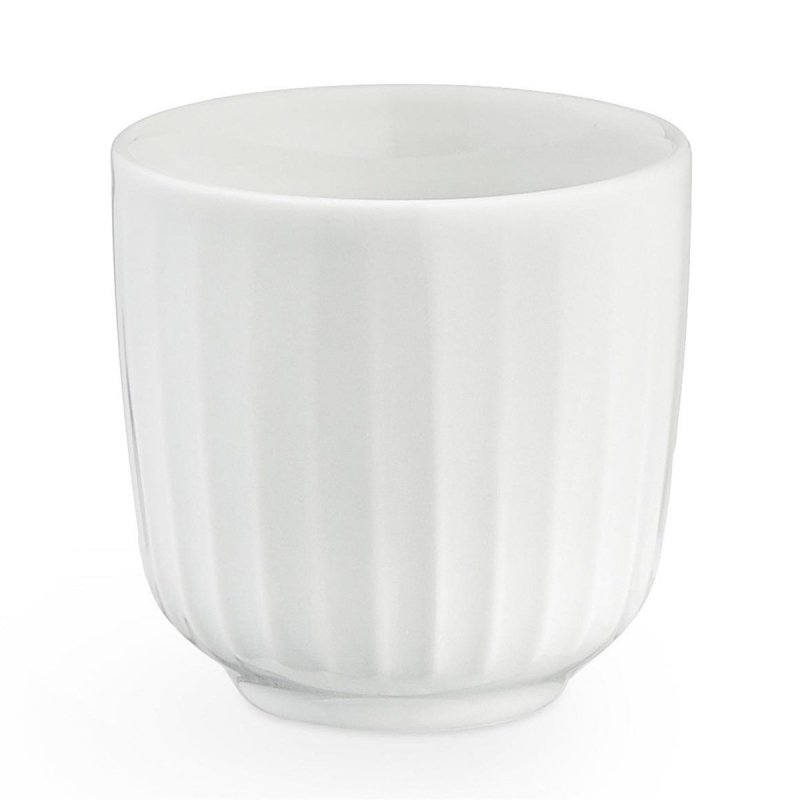 Kähler HAMMERSHØJ Kubek do Espresso 100 ml Biały