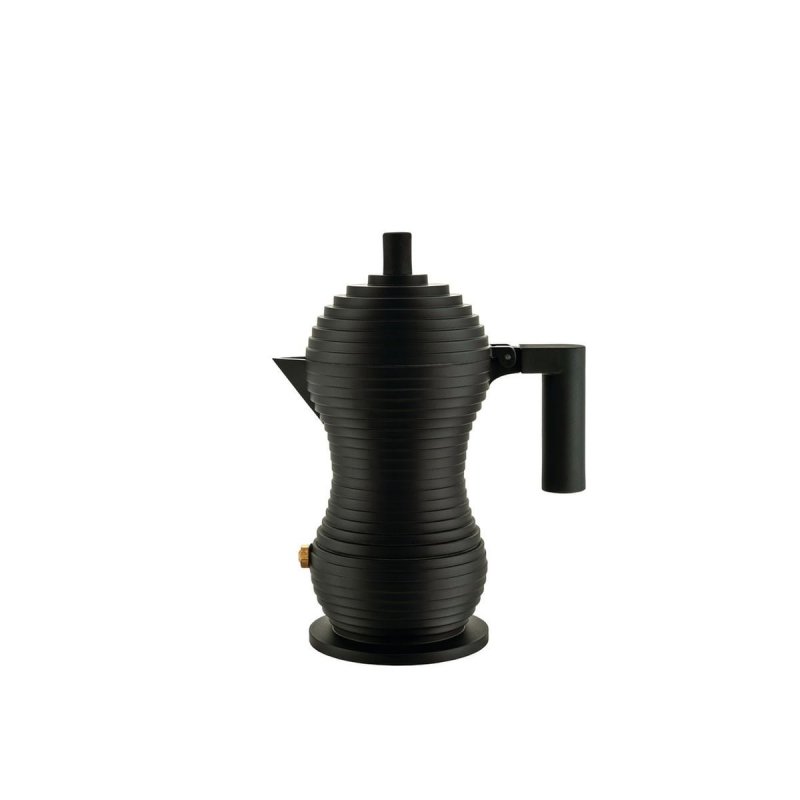 Alessi PULCINA Kawiarka - Zaparzacz do Espresso 70 ml - Czarna