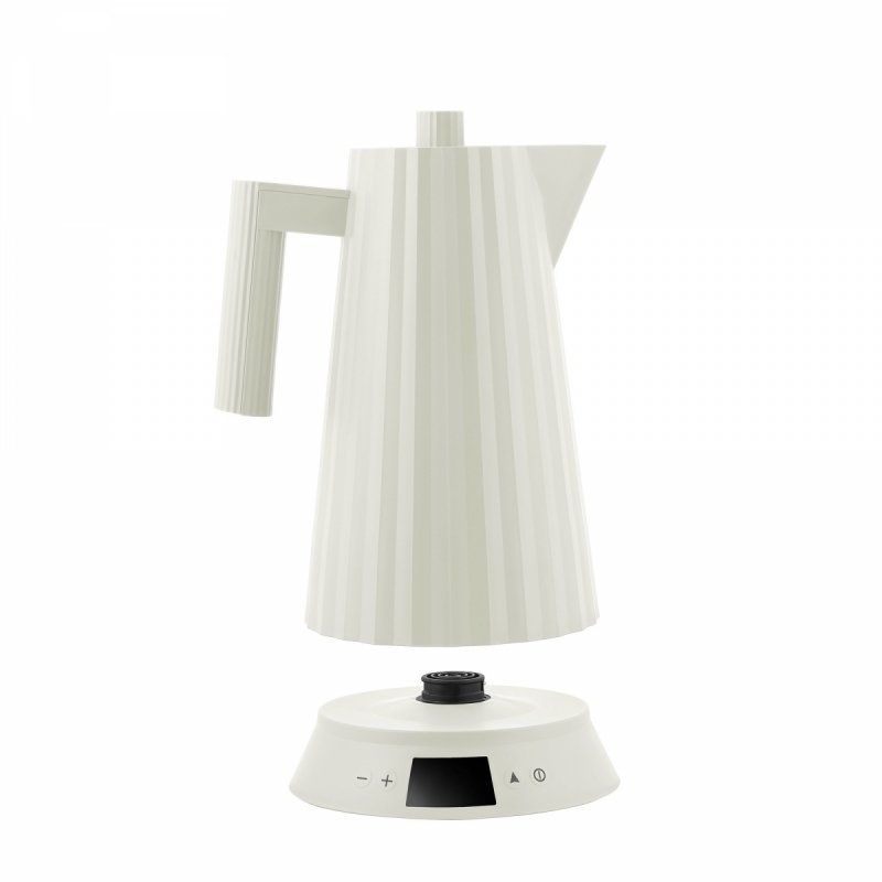 Alessi PLISSE Czajnik Elektryczny 1,7 l z Regulacją Temperatury / Biały