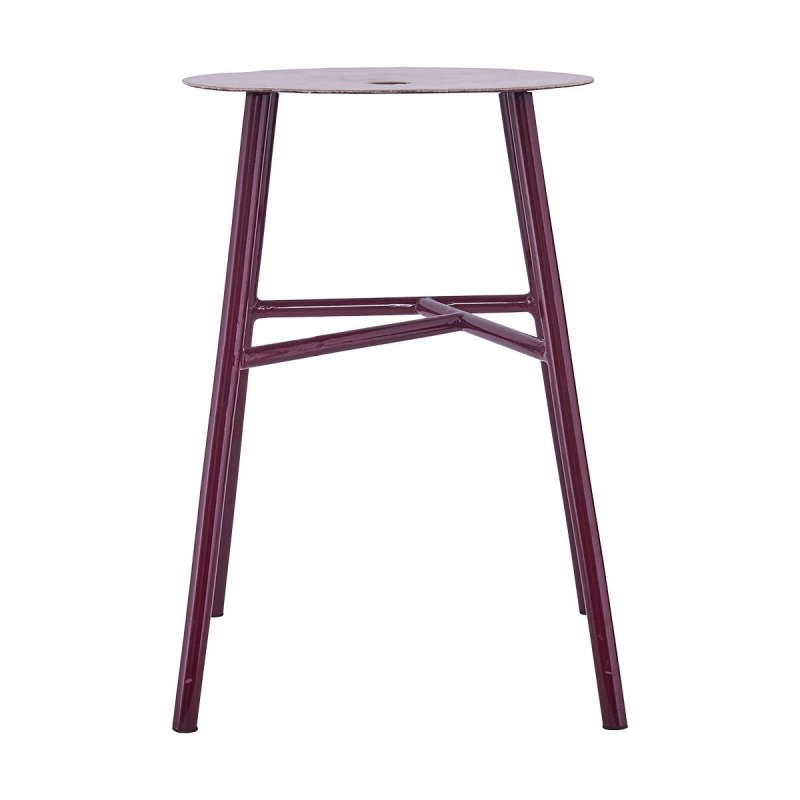 House Doctor K-STOOL Stołek Ciemnoczerwony Bordeaux