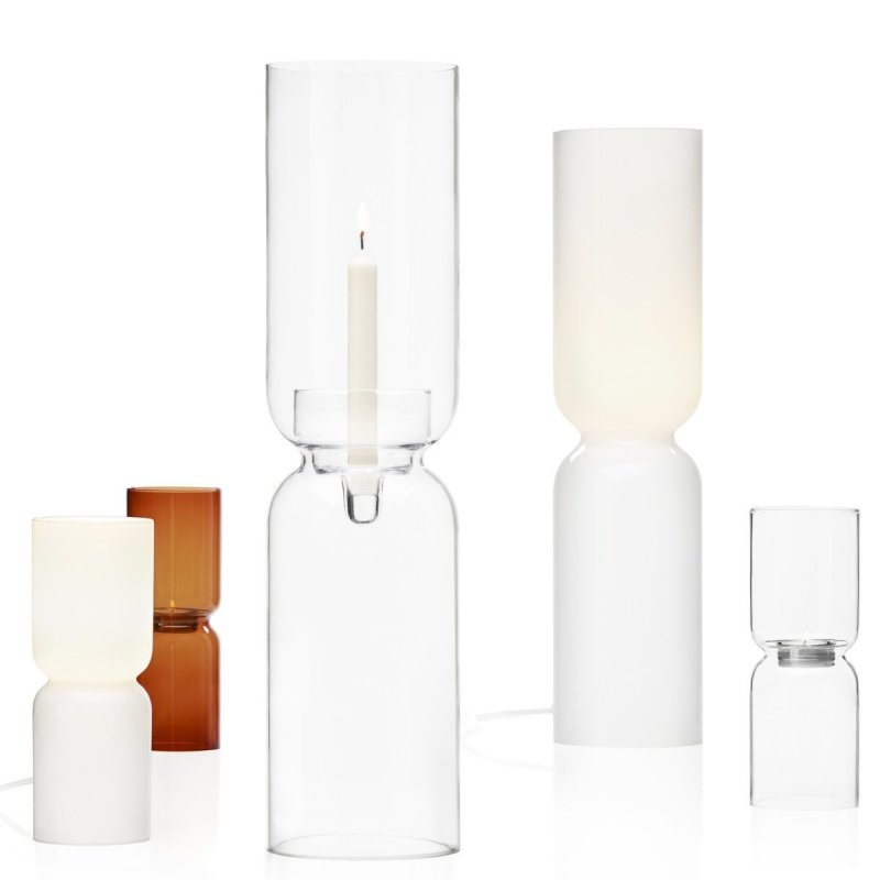 Iittala LANTERN Lampa Stołowa 25 cm / Biała