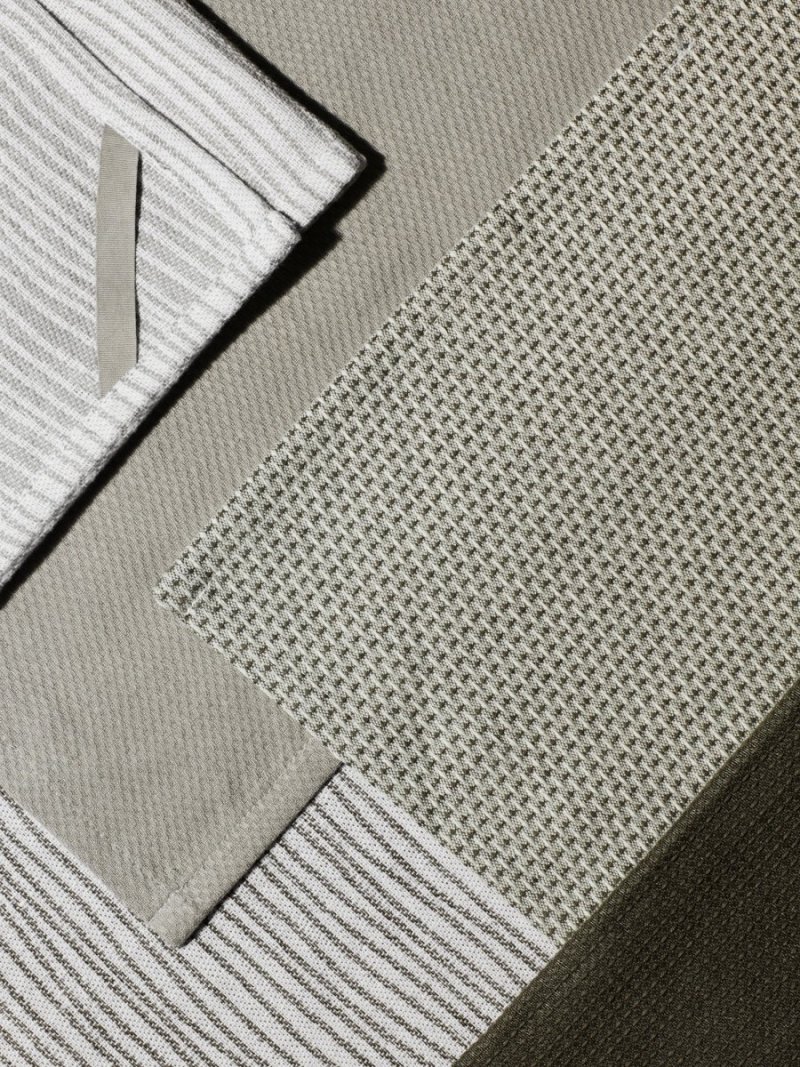 Blomus BELT Ścierka - Ręcznik Kuchenny 2 Szt. Lily White/Gunmetal