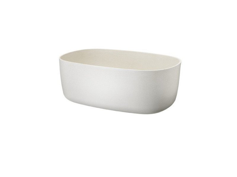 RIG-TIG by Stelton BOX-IT Chlebak - Pojemnik na Chleb z Deską Bambusową - Biały
