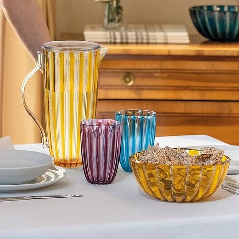 Guzzini DOLCEVITA Dzbanek z Pokrywką 1,75 l z Tworzywa z Recyklingu / Różowy