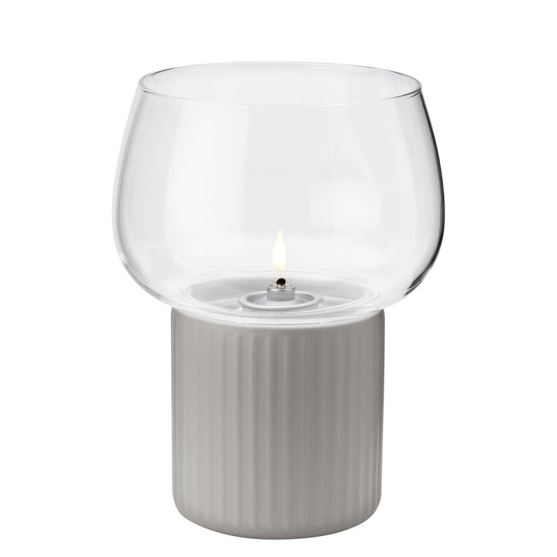 RIG-TIG by Stelton HYGGE Świecznik - Lampa Naftowa - Szara
