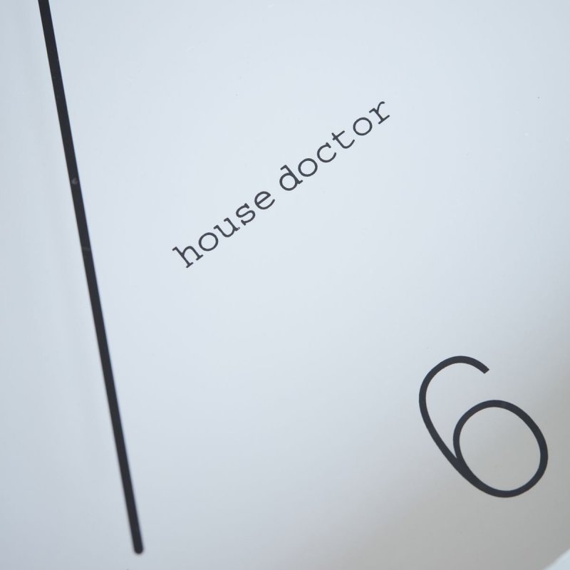 House Doctor SHAPE Zegar Ścienny - Szary