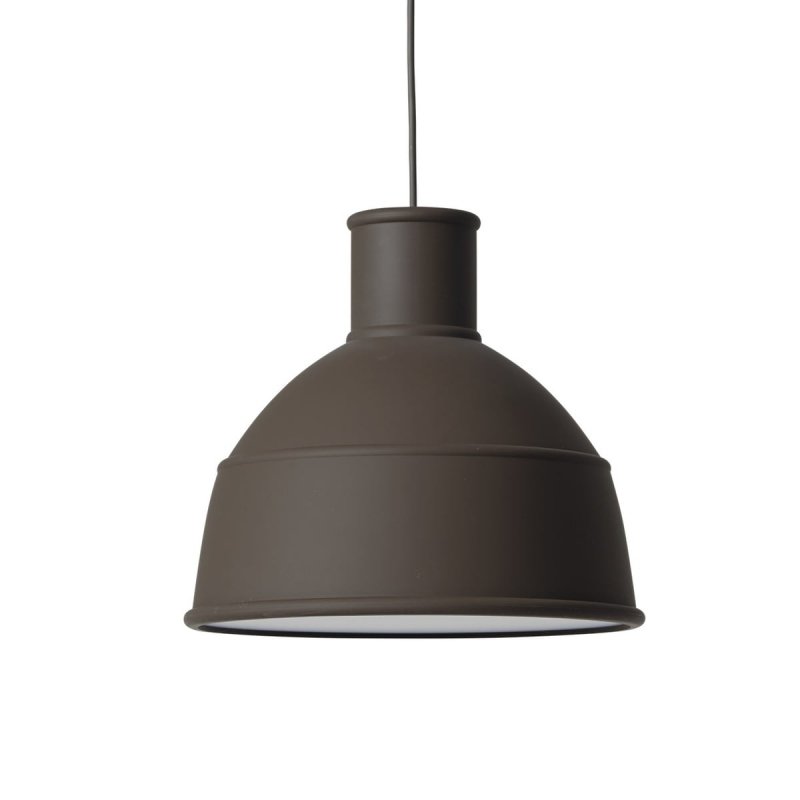 Muuto UNFOLD Lampa Silikonowa 32 cm / Ciemnobrązowa