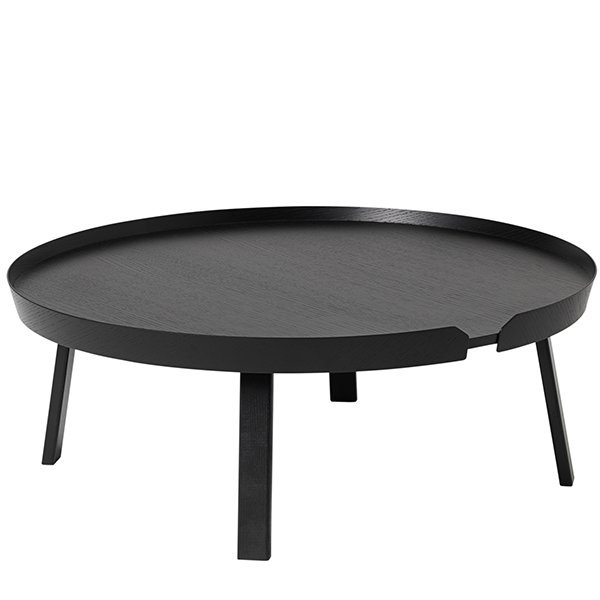 Muuto AROUND Stolik Kawowy 95 cm Czarny