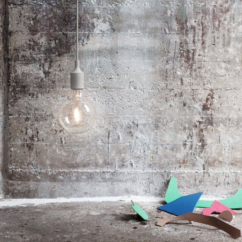 Muuto E27 Lampa Żarówka LED - Czerwona