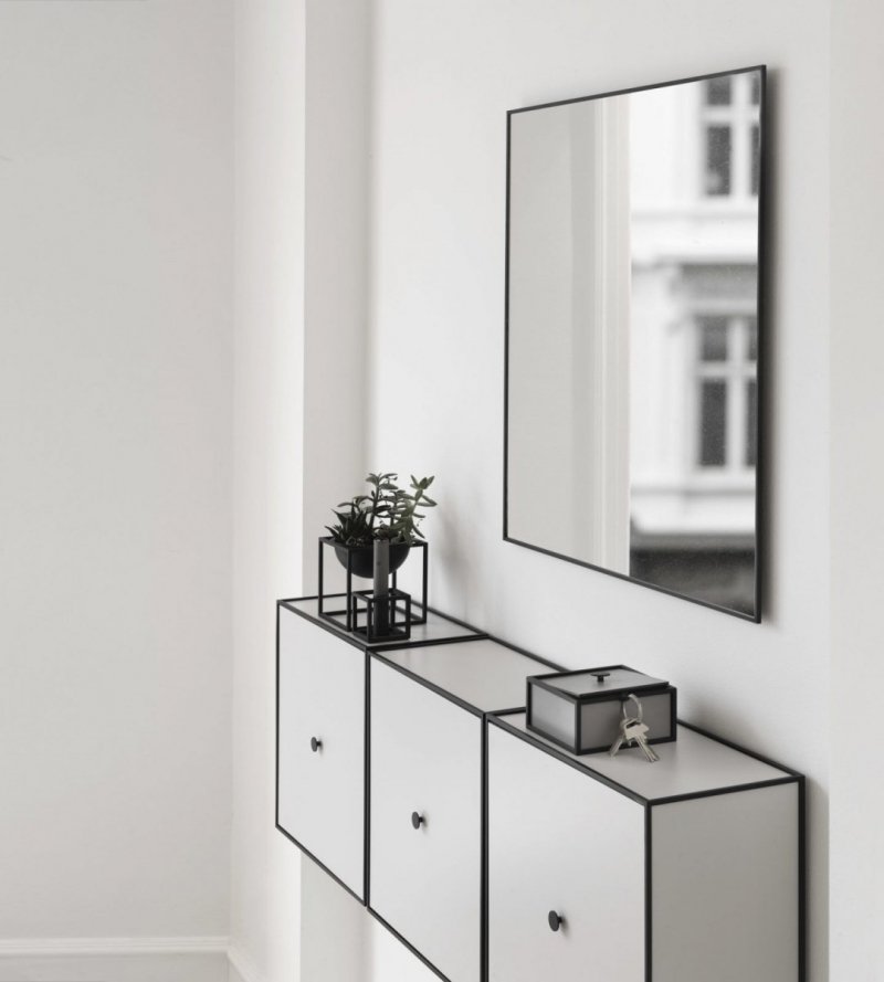 by Lassen FRAME VIEW Szafka Potrójna - Jasnoszara