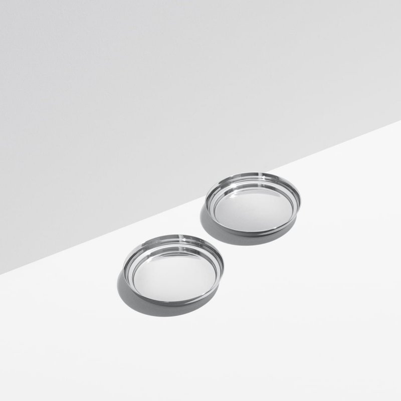 Georg Jensen MANHATTAN Stalowa Podstawka pod Szklankę, Kieliszek