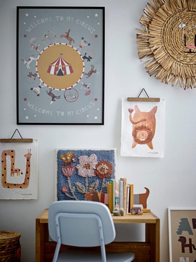 Bloomingville BAS Drewniany Stolik dla Dzieci / Dębowy