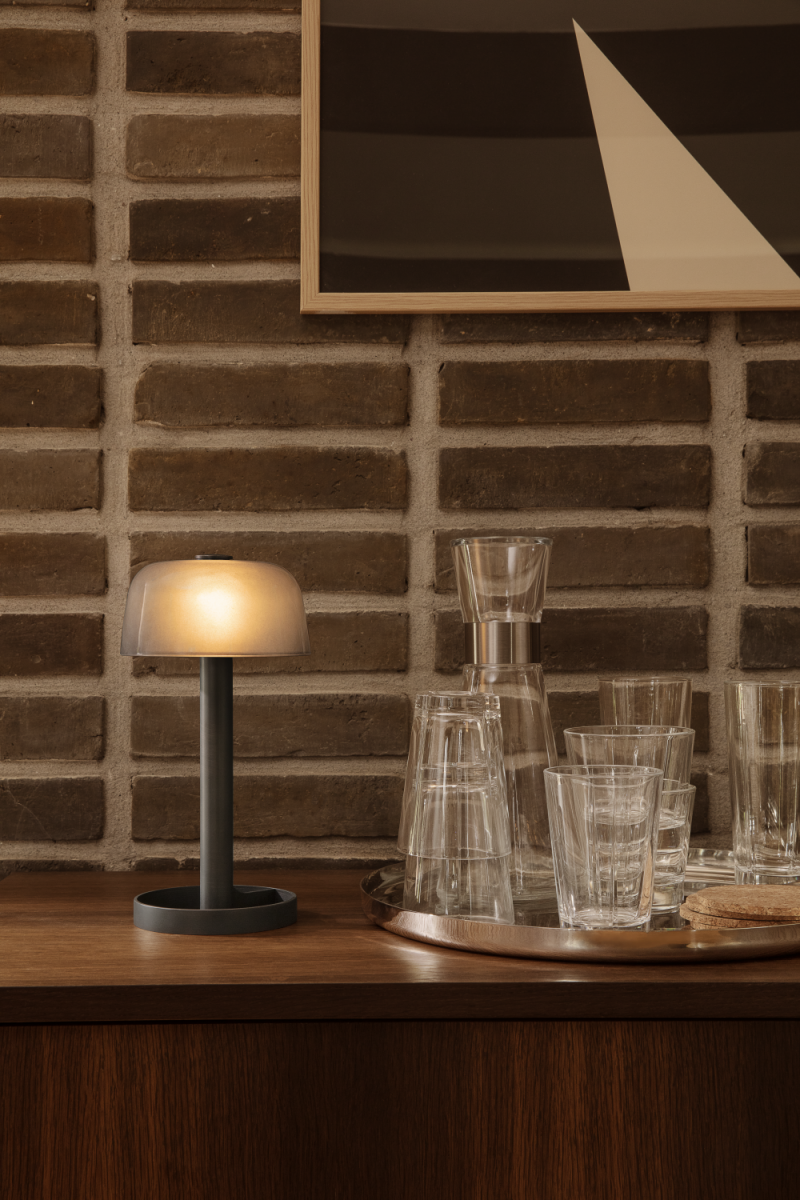 Rosendahl SOFT SPOT Bezprzewodowa Lampka LED 24 cm Smoke