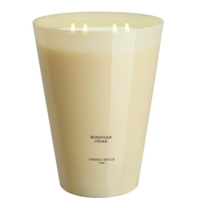 Cereria Molla BOUTIQUE Świeca Zapachowa XXL 3,5 kg Moroccan Cedar