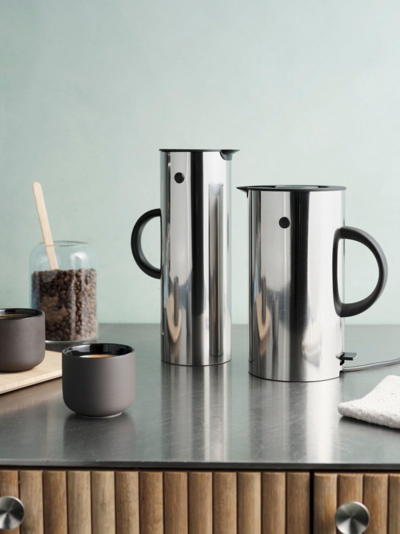 Stelton EM 77 Czajnik Elektryczny 1,5 l / Srebrny Stalowy