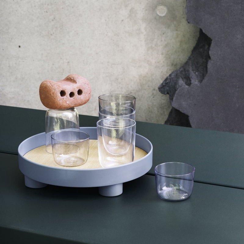 Muuto PLATFORM Taca Okrągła - Podstawka 30 cm  - Ciemnozielona