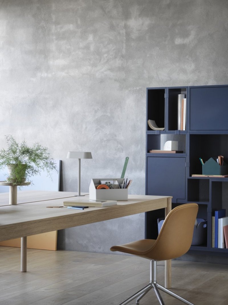 Muuto LINEAR Lampa Stołowa / Biurkowa - Szara