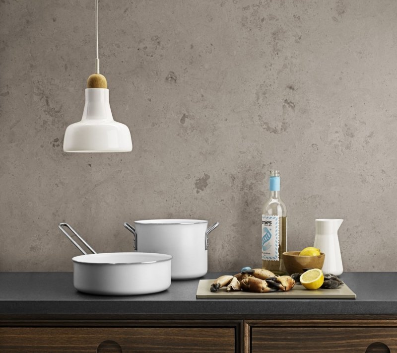Eva Solo TRIO WHITE LINE Garnek 4,8 l Biały