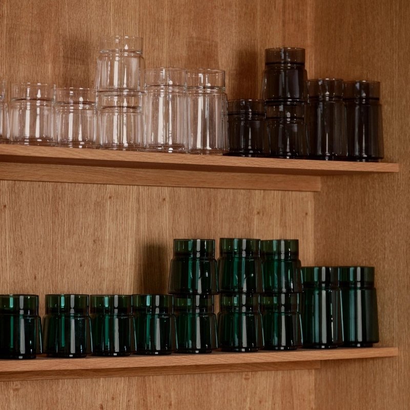 Jacob Jensen THERMAL Szklanka Termiczna z Podwójnymi Ściankami do Kawy Espresso 70 ml / Szara