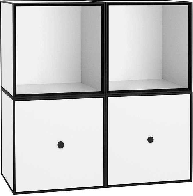 by Lassen FRAME STANDARD Regał - Szafka Modułowa 4 El. Biała