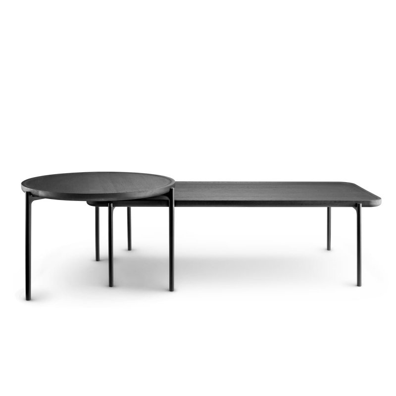 Eva Solo SAVOYE Okrągły Stolik Kawowy 90 cm (wys. 42 cm) Czarny