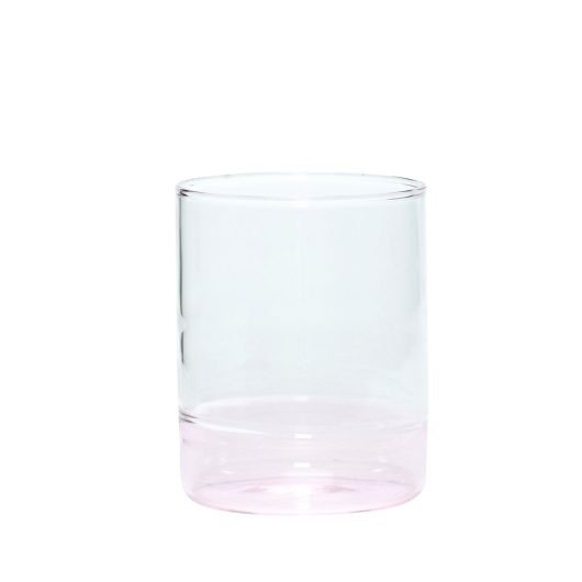 Hübsch KIOSK Szklanka do Napojów 380 ml / Różowa