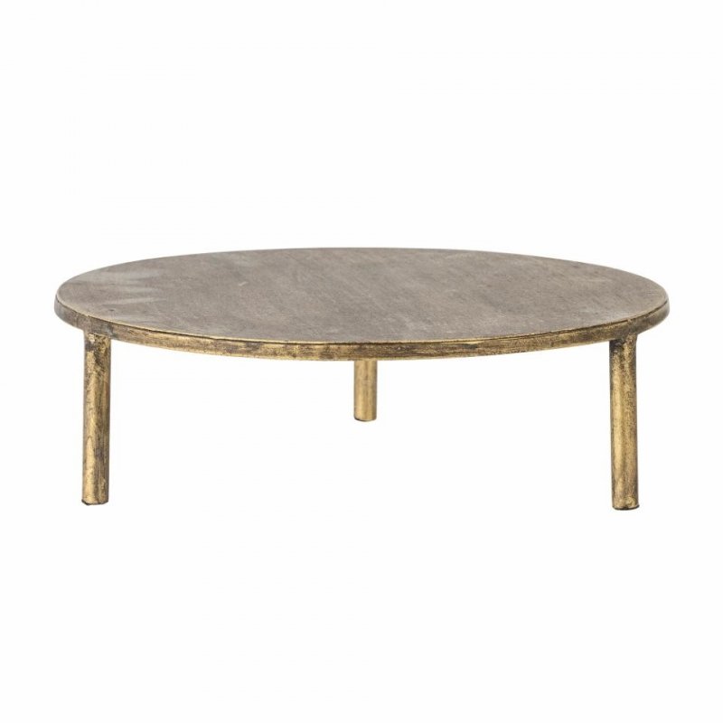 Bloomingville TORGUN Patera - Metalowa Podstawka 30 cm / Złota