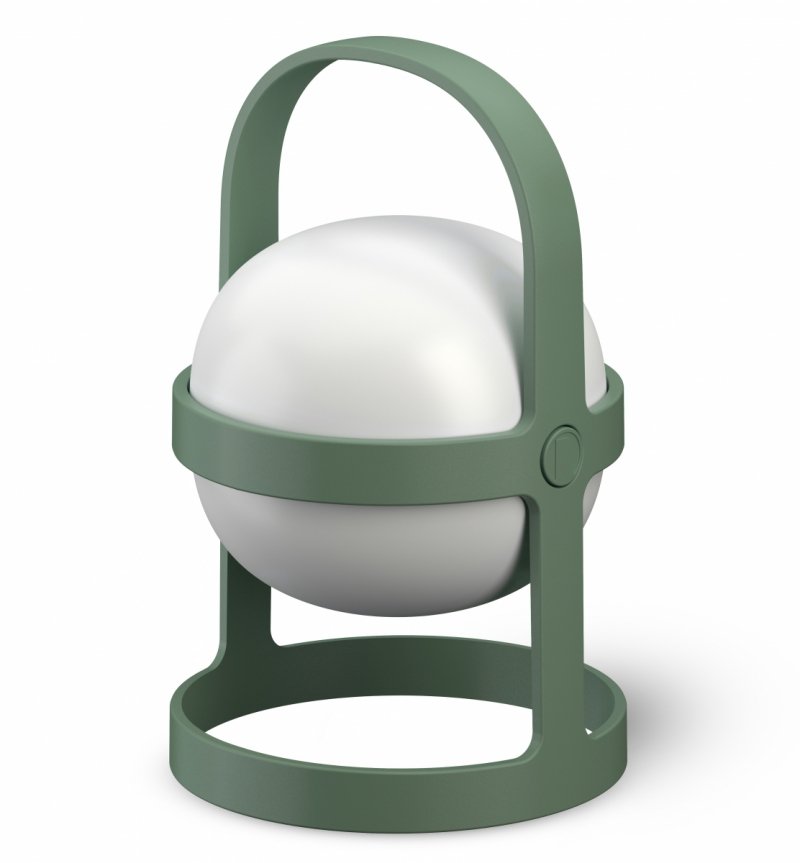 Rosendahl SOFT Bezprzewodowa Solarna Lampa LED 25 cm / Zielona