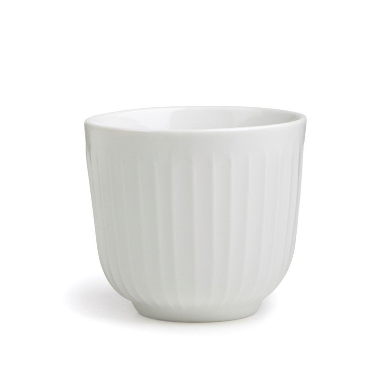 Kähler HAMMERSHØI Kubek bez Ucha 200 ml Biały