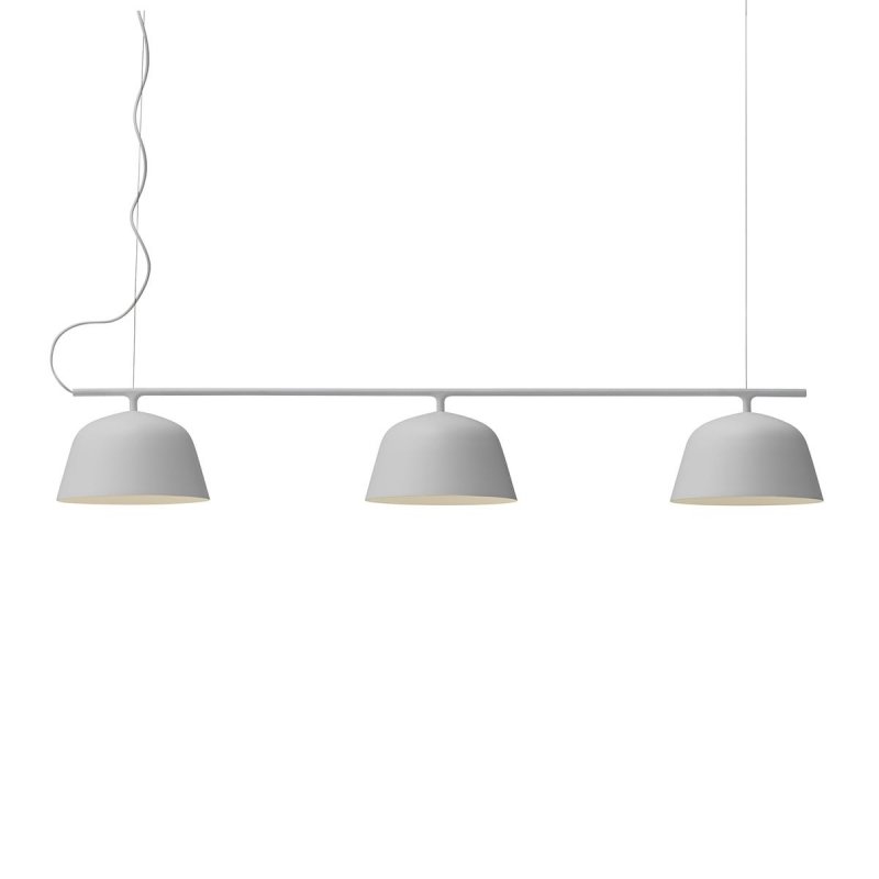 Muuto AMBIT RAIL Lampa Wisząca - Szara