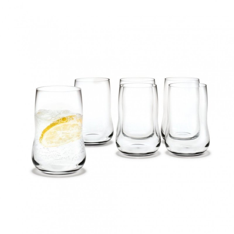 Holmegaard FUTURE Szklanki do Wody 250 ml 6 Szt.