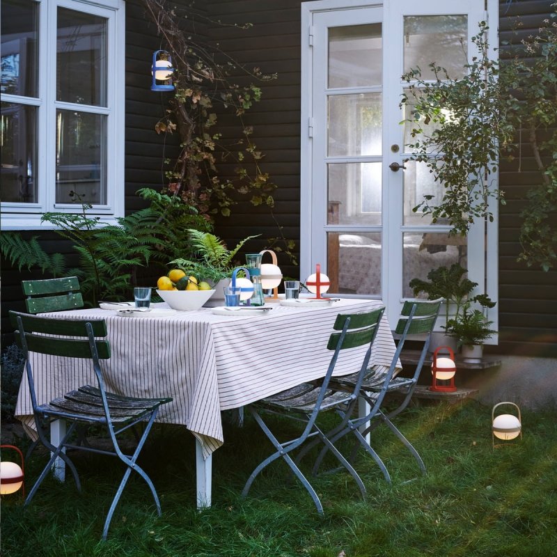 Rosendahl SOFT Bezprzewodowa Solarna Lampa LED 18,5 cm / Zielona