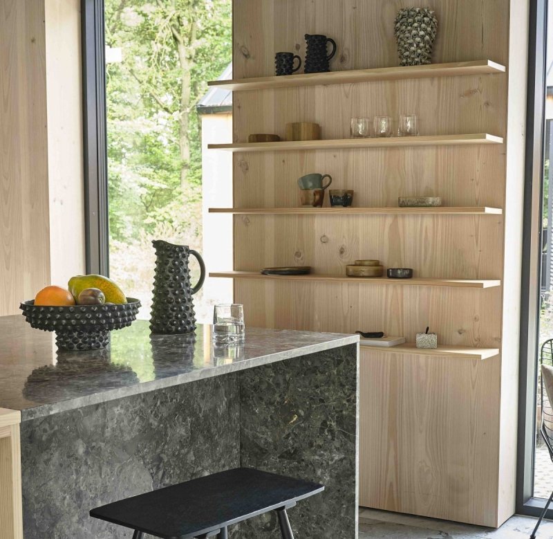 Villa Collection FJORD Kubek z Uchem 250 ml 2 Szt. Niebieski