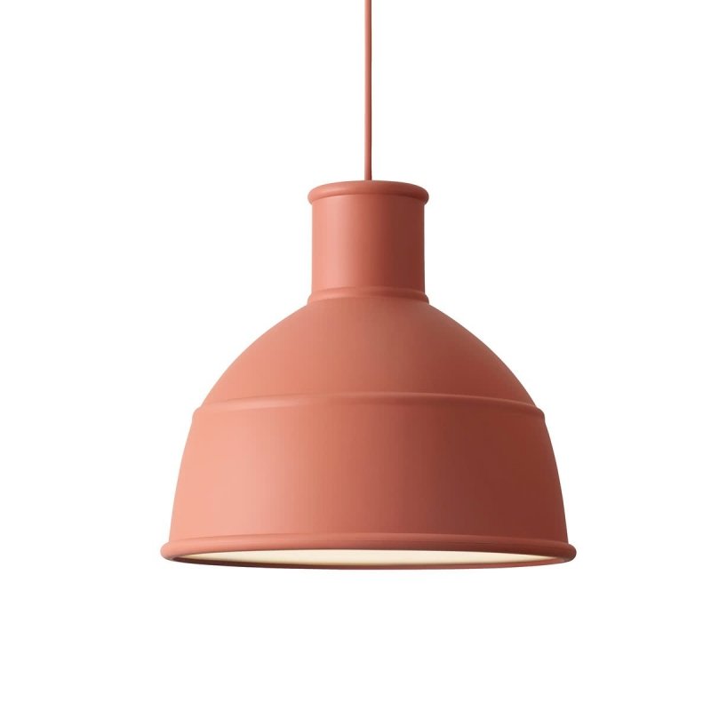 Muuto UNFOLD Lampa Silikonowa 32 cm Terakota