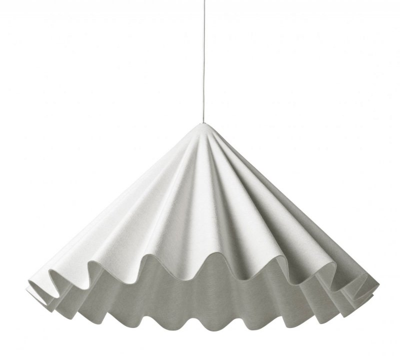 Audo DANCING Lampa Wisząca 95 cm Design Iskos-Berlin / Biała
