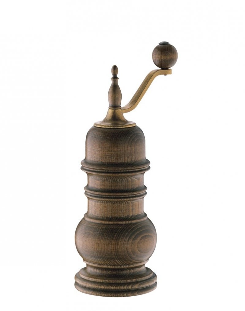 Zassenhaus SPEYER Korbowy Młynek do Pieprzu 12 cm Ciemne Drewno 