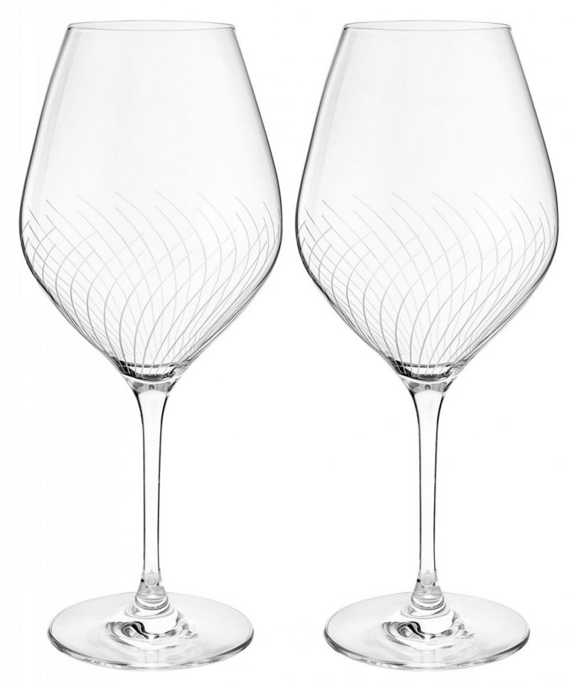 Holmegaard CABERNET LINES Kieliszki do Czerwonego Wina 690 ml 2 Szt.