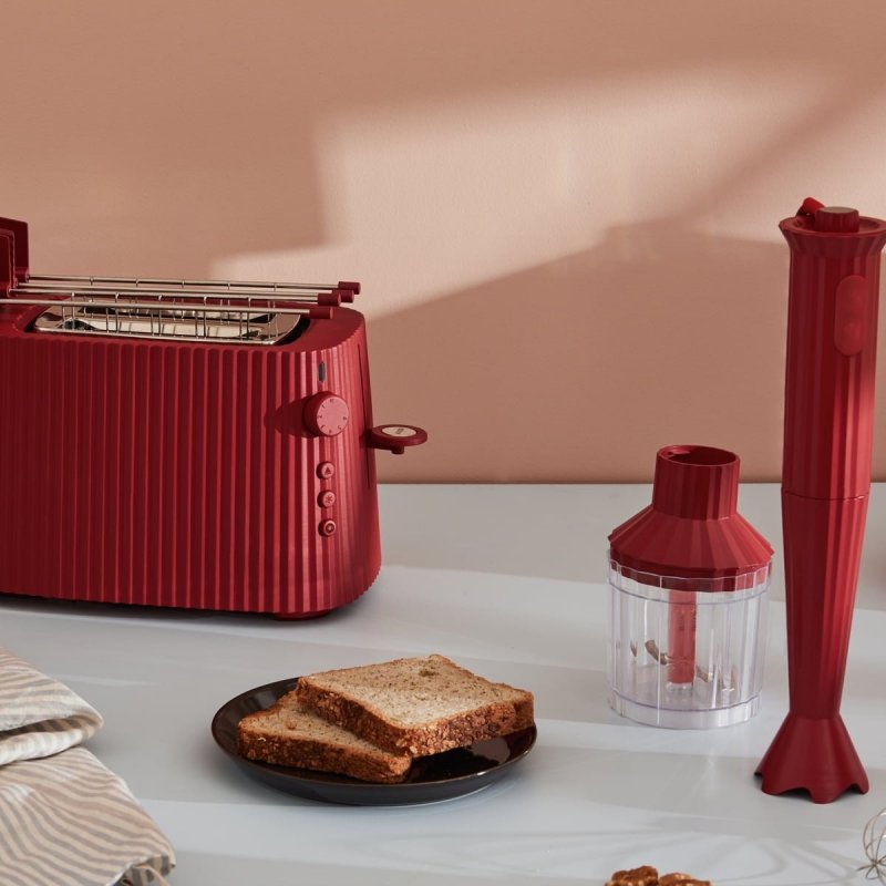 Alessi PLISSE Toster - Szary
