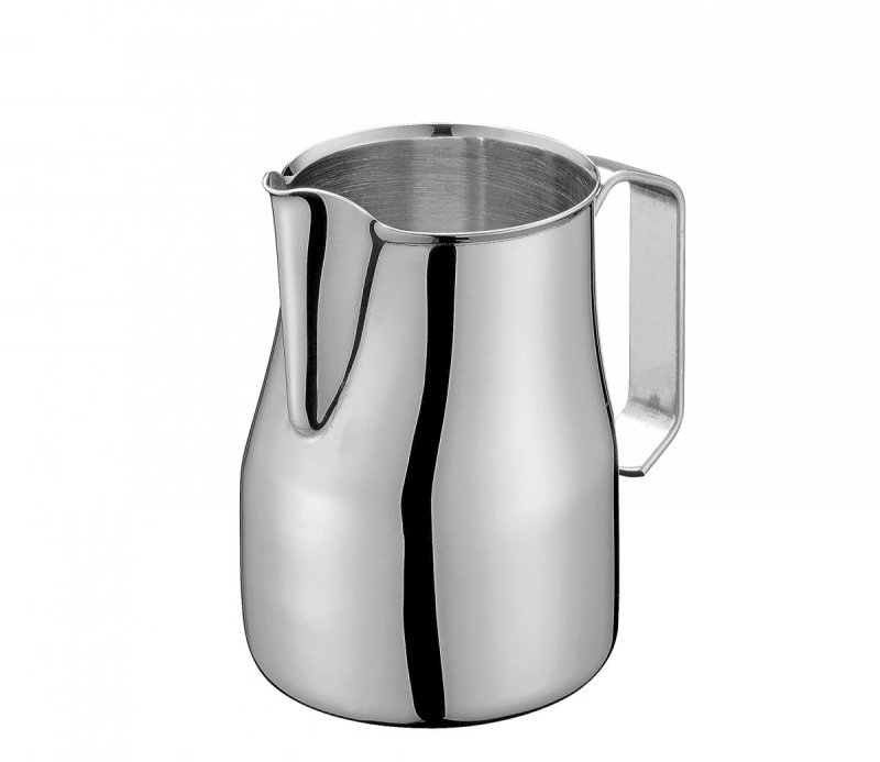 Cilio BARISTA Stalowy Dzbanek do Spieniania Mleka 350 ml Srebrny