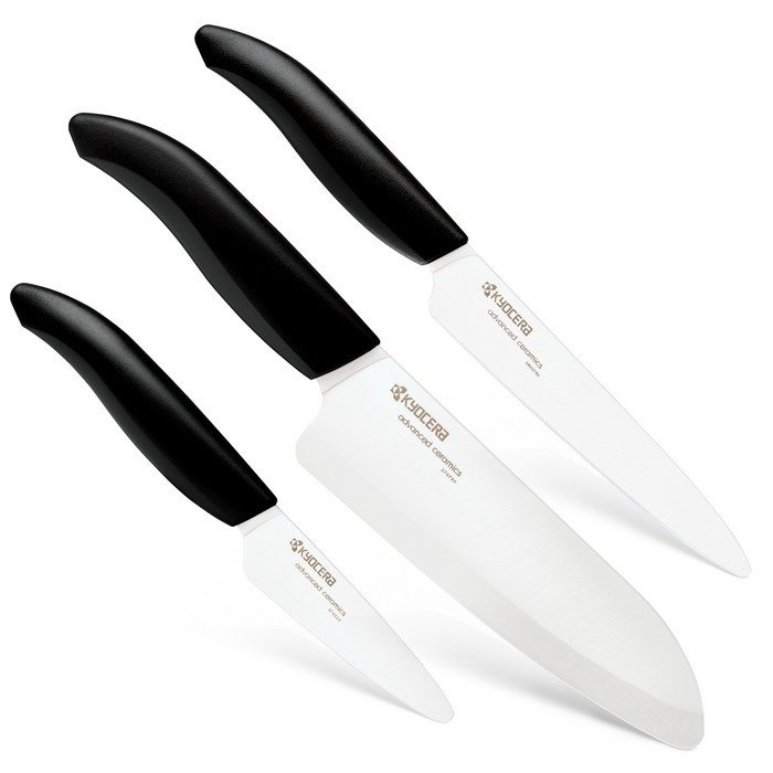 Kyocera REVOLUTION Zestaw 3 Ceramicznych Noży Kuchennych